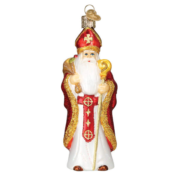 Old World Christmas St. Nicholas - No Box Nb3269 by Old World Christmas (Newer)-1