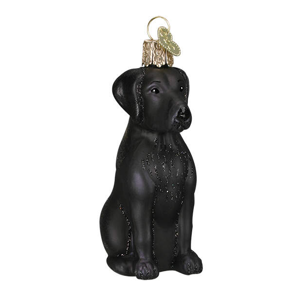 Old World Christmas Labrador Retriever-Black - No Box by Old World Christmas (Newer)-1