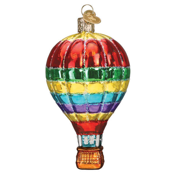 Old World Christmas Vibrant Hot Air Balloon - No Box Nb3226 by Old World Christmas (Newer)-1