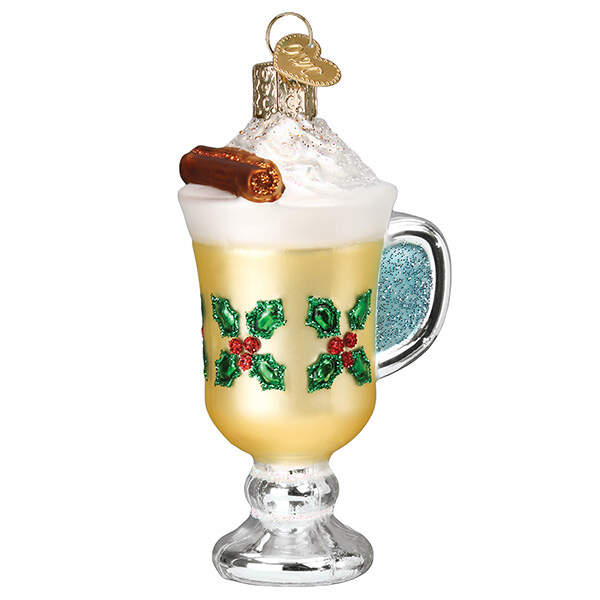 Wine, Spirits & More Egg Nog - No Box by Old World Christmas (Newer)-1