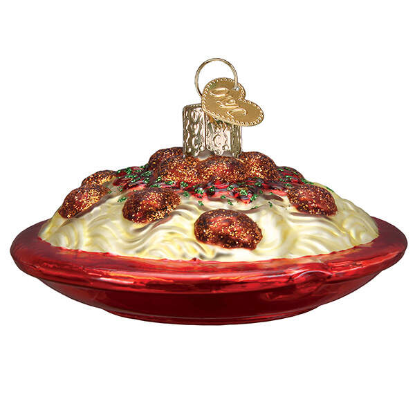 Old World Christmas Spaghetti And Meatballs - No Box Nb3147 by Old World Christmas (Newer)-1
