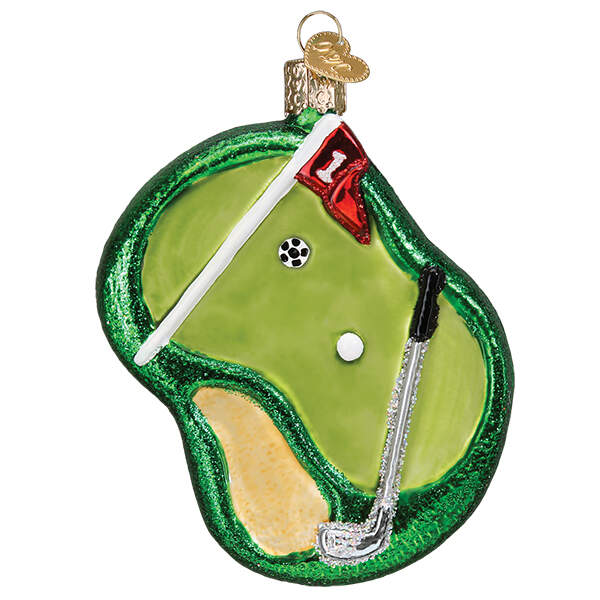 Old World Christmas Putting Green - No Box Nb3123 by Old World Christmas (Newer)-1