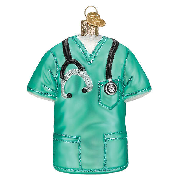 Old World Christmas Scrubs - No Box Nb3105 by Old World Christmas (Newer)-1