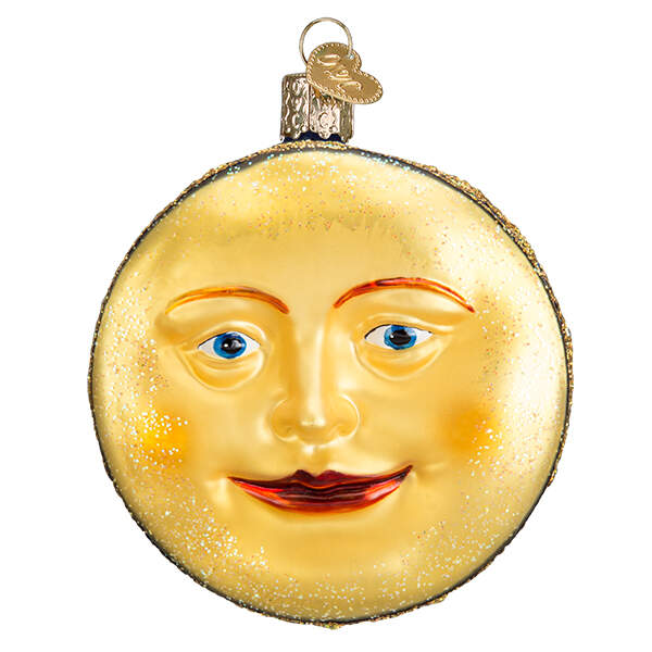 Old World Christmas Man In The Moon - No Box Nb1233 by Old World Christmas (Newer)-1