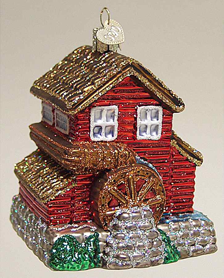 Buildings Old Mill - No Box by Old World Christmas (Newer)-1
