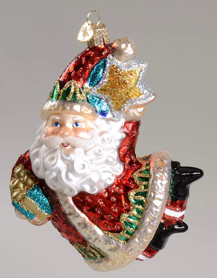 Old World Christmas Wish Upon A Star Santa - No Box Nb2157 by Old World Christmas (Newer)-1