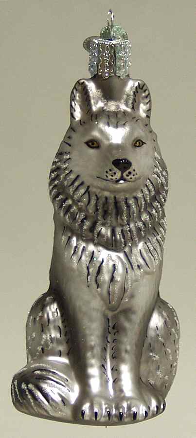 Animals Wolf - No Box by Old World Christmas (Newer)-1