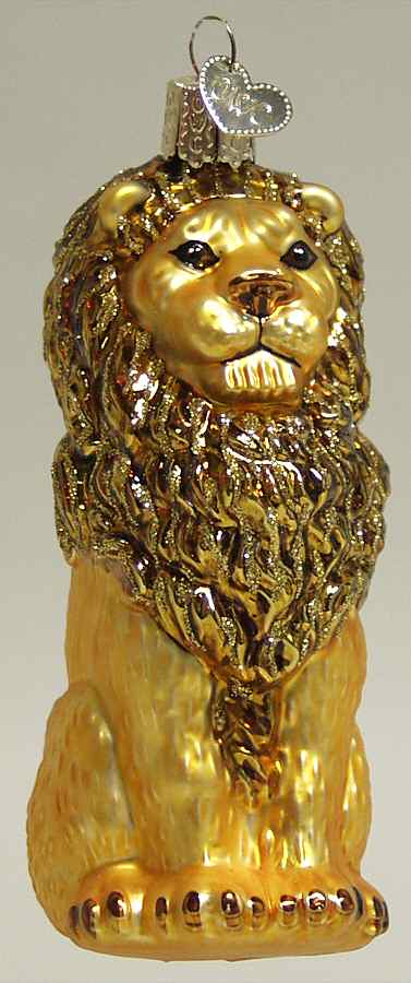 Animals Majestic Lion - No Box by Old World Christmas (Newer)-1