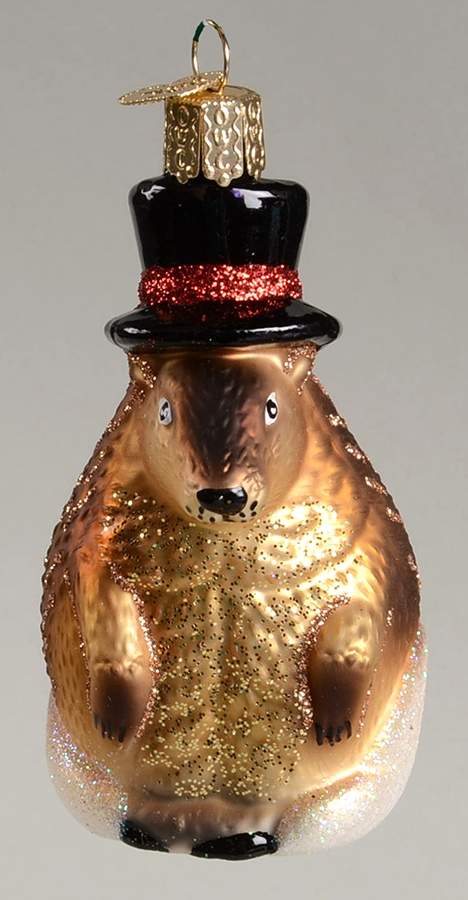 Animals Groundhog - No Box by Old World Christmas (Newer)-1