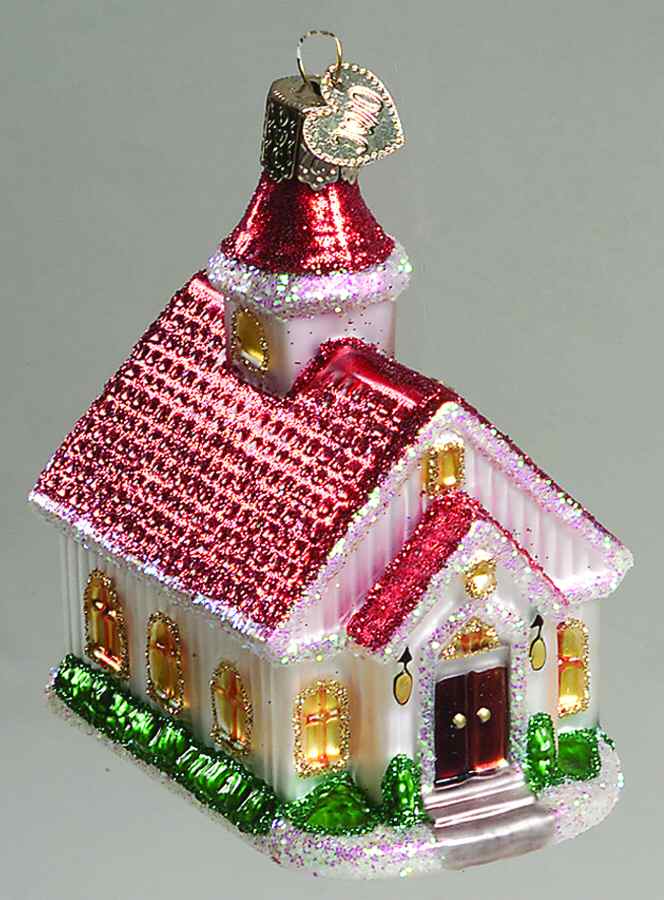 Buildings Country Church - No Box by Old World Christmas (Newer)-1