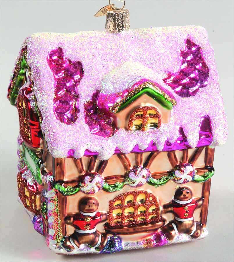 Buildings Fancy Gingerbread House - No Box by Old World Christmas (Newer)-1