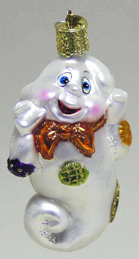 Halloween Patches The Ghost - No Box by Old World Christmas (Newer)-1
