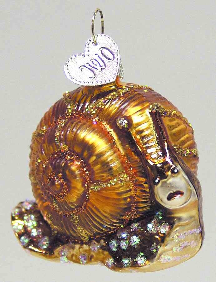 Animals Snail - No Box by Old World Christmas (Newer)-1