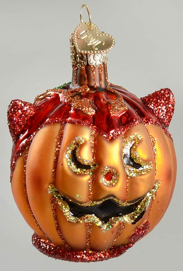Halloween Lil Devil Pumpkin - No Box by Old World Christmas (Newer)-1