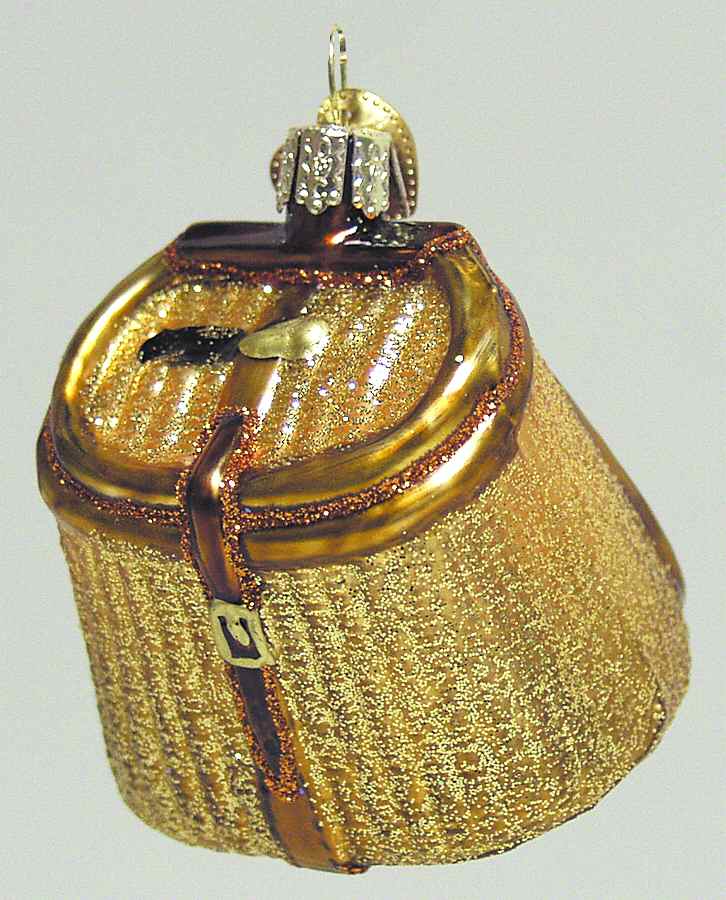 Sports & Recreation Fishing Creel - No Box by Old World Christmas (Newer)-1
