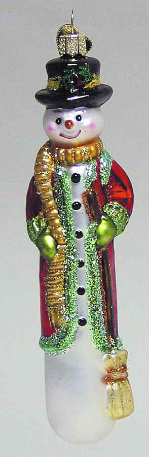 Snowmen Skinny Snowman - No Box by Old World Christmas (Newer)-1
