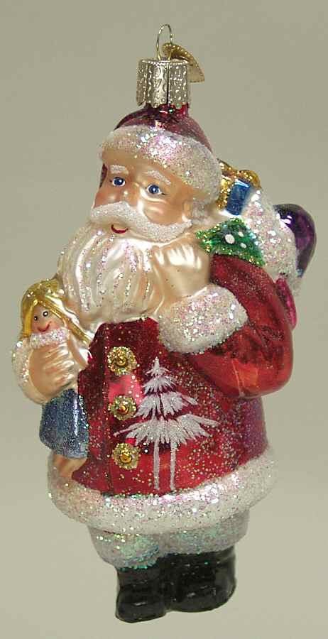 Santa and Mrs Claus Santa Claus - No Box by Old World Christmas (Newer)-1