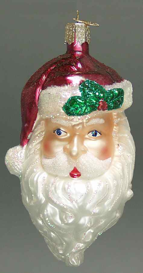 Santa and Mrs Claus Vintage Santa - No Box by Old World Christmas (Newer)-1