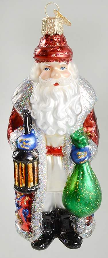 Santa and Mrs Claus Serbian Santa - No Box by Old World Christmas (Newer)-1