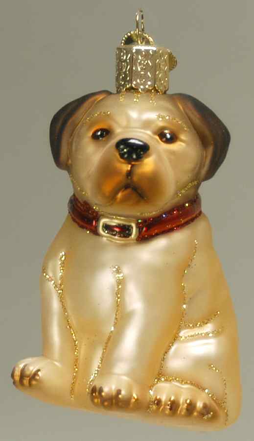 Animals Pugsley-Pug - No Box by Old World Christmas (Newer)-1