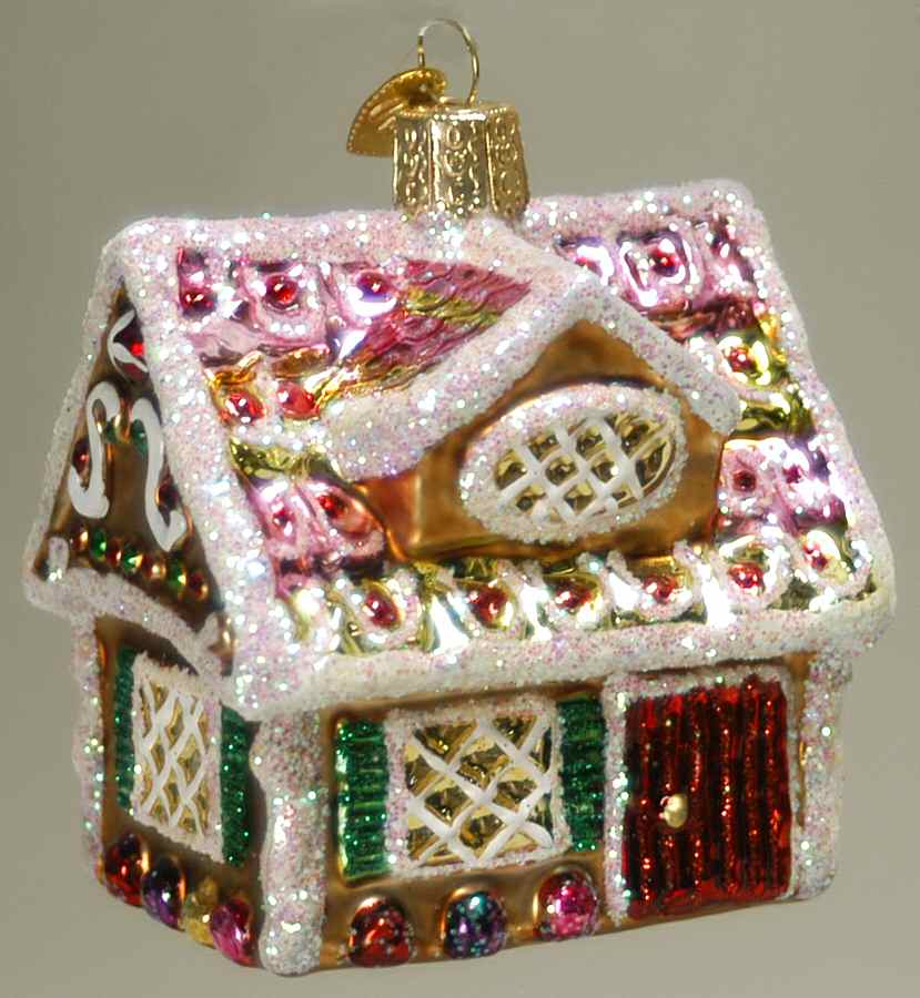 Old World Christmas Ginger Cottage - No Box Nb627 by Old World Christmas (Newer)-1