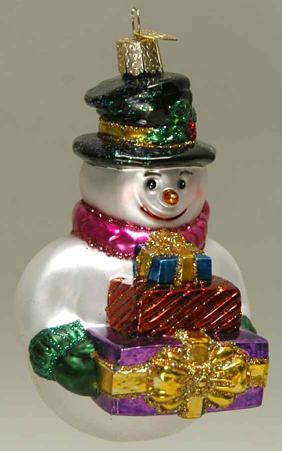 Snowmen Roly-Poly Snowman - No Box by Old World Christmas (Newer)-1