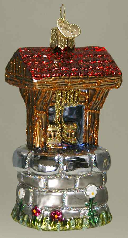 Buildings Wishing Well - No Box by Old World Christmas (Newer)-1