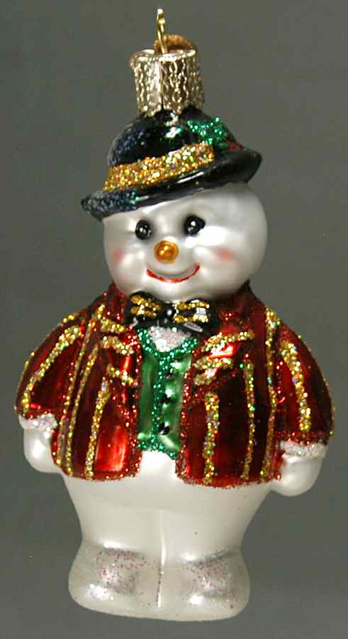 Snowmen Dapper Snowman - No Box by Old World Christmas (Newer)-1
