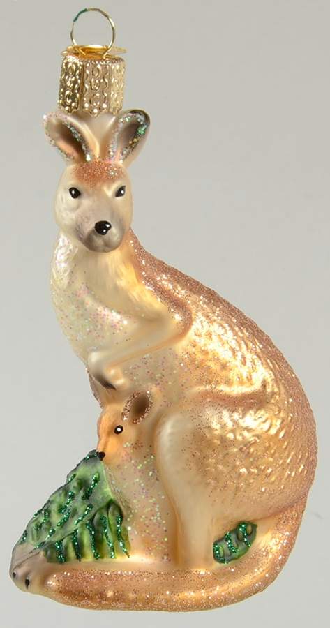 Old World Christmas Kangaroo - No Box Nb2177 by Old World Christmas (Newer)-1