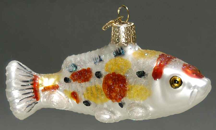 Old World Christmas Koi-Orange & Yellow - No Box by Old World Christmas (Newer)-1