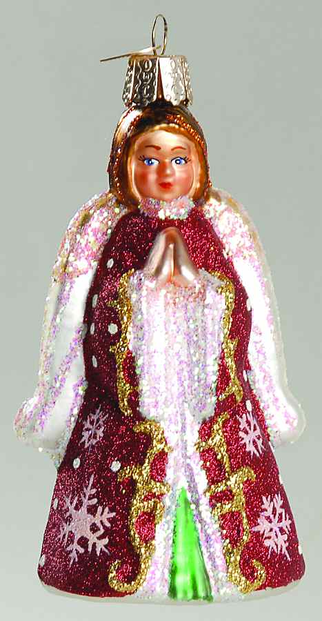 Angels Praying Angel - No Box by Old World Christmas (Newer)-1