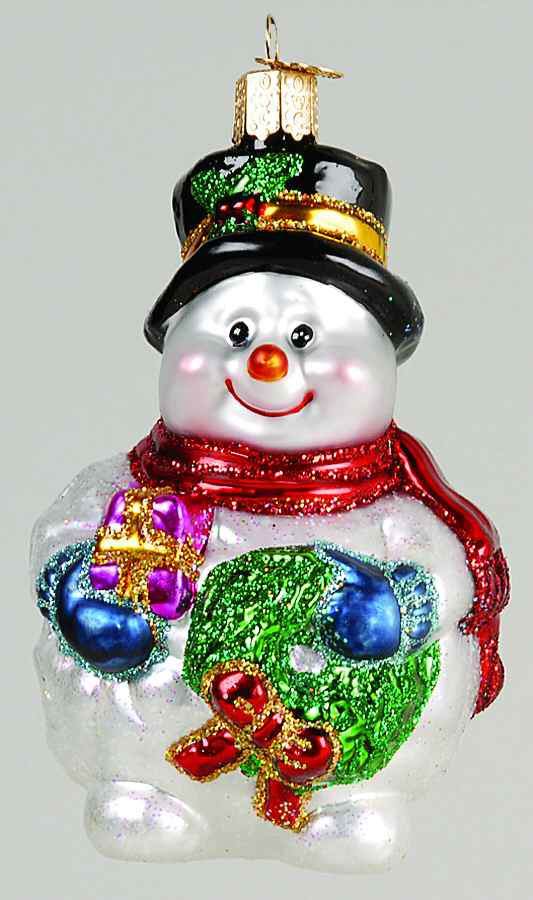Snowmen Lumpy Snowman - No Box by Old World Christmas (Newer)-1