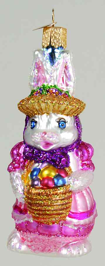 Easter Bunny Mama - No Box by Old World Christmas (Newer)-1