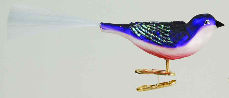 Birds - Clip-On Alpine Bird - No Box by Old World Christmas (Newer)-1