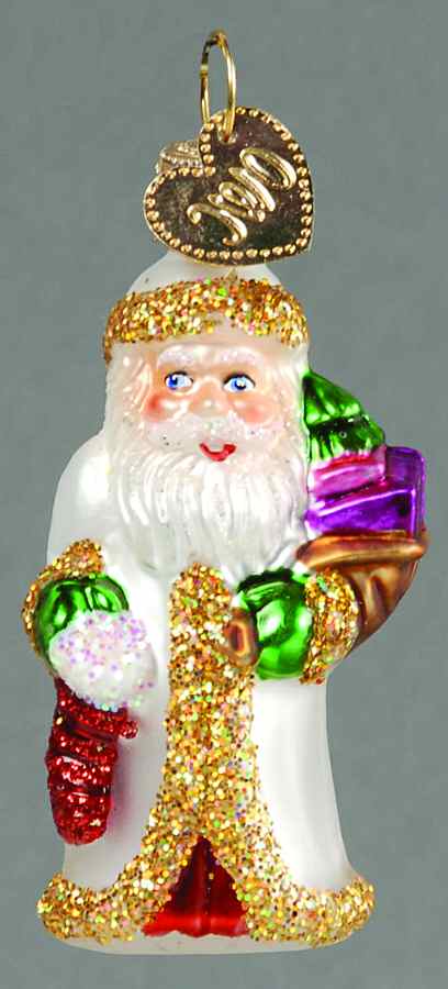 Santa and Mrs Claus Miniature St Nick - No Box by Old World Christmas (Newer)-1