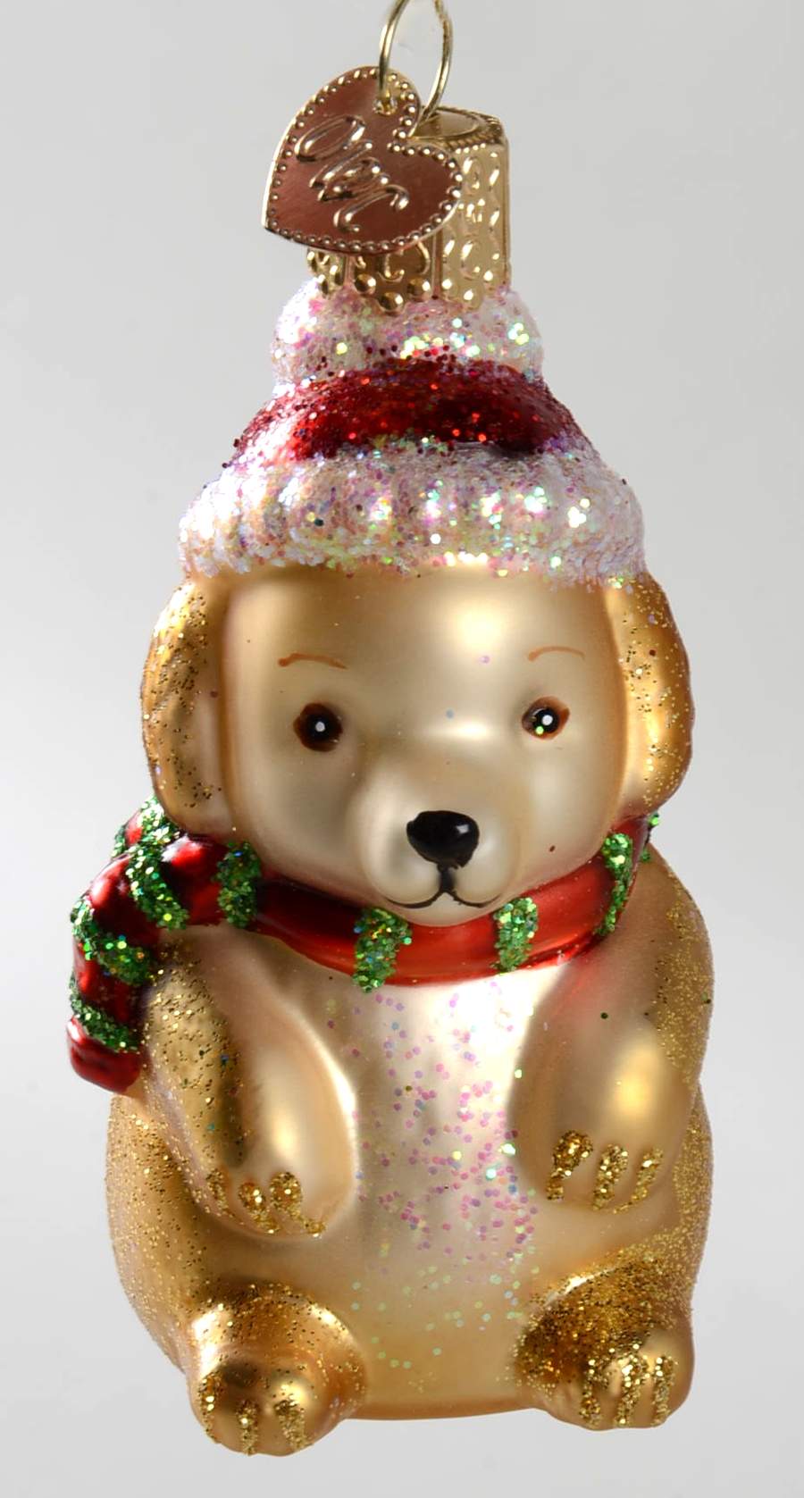 Old World Christmas Winter Puppy - No Box Nb2234 by Old World Christmas (Newer)-1