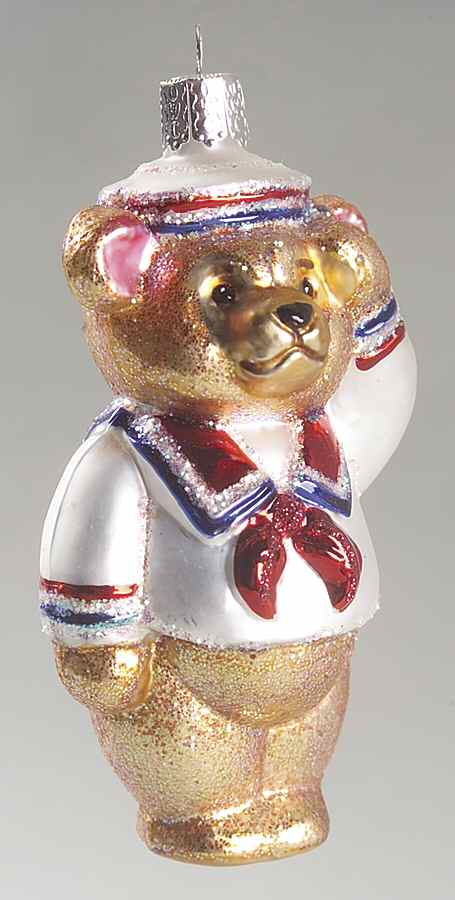 Animals Sailor Bear-Brown - No Box by Old World Christmas (Newer)-1