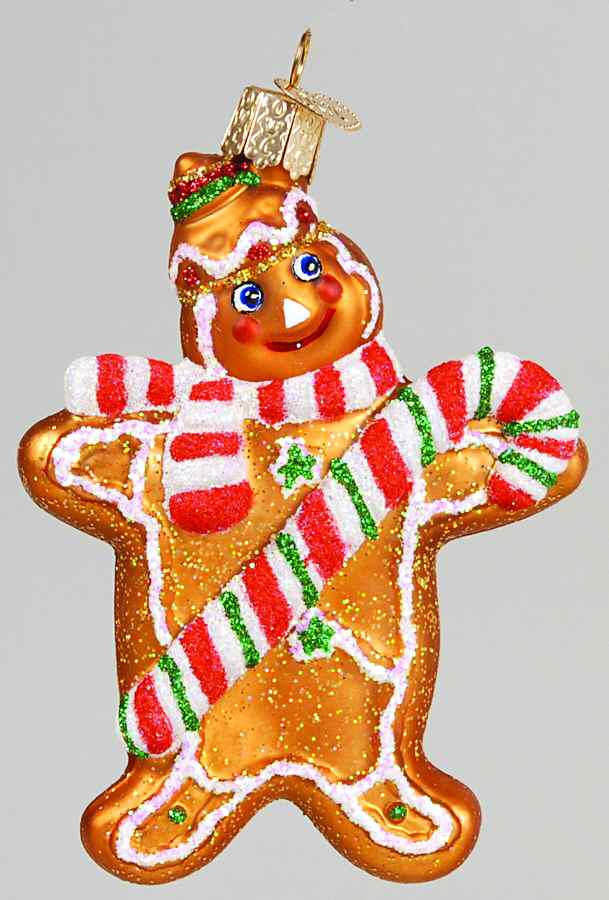 Food and Drink Gingerbread Man - No Box by Old World Christmas (Newer)-1