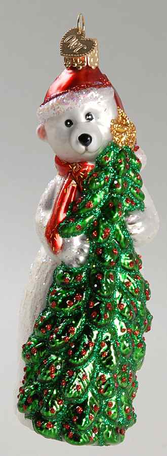 Old World Christmas Merry Beary Christmas - No Box Nb1199 by Old World Christmas (Newer)-1