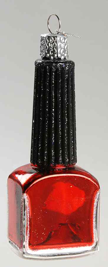 Old World Christmas Nail Polish-Red - No Box Nb1281 by Old World Christmas (Newer)-1
