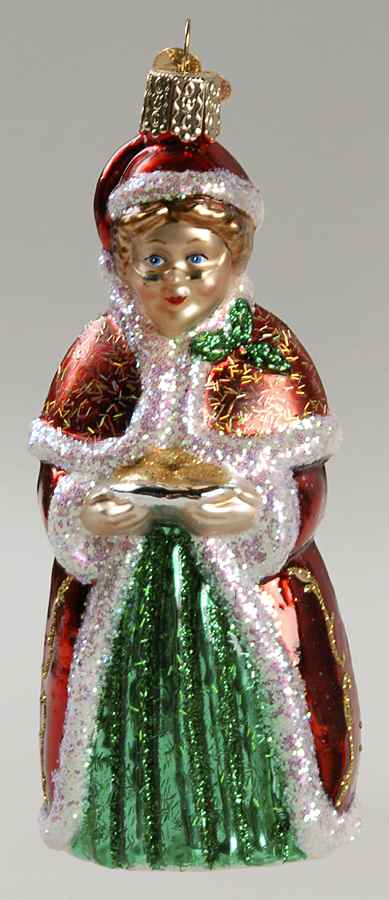 Santa and Mrs Claus Mrs Claus - No Box by Old World Christmas (Newer)-1