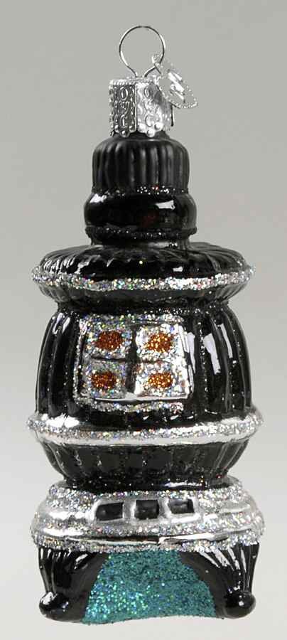 Old World Christmas Pot Bellied Stove - No Box Nb1262 by Old World Christmas (Newer)-1