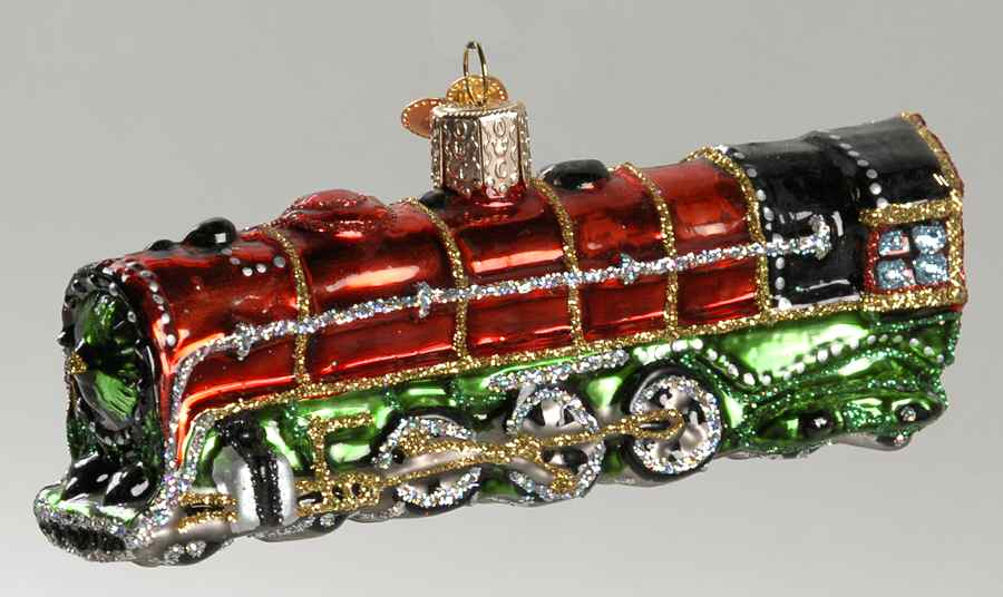 Old World Christmas Steam Locomotive Train - No Box Nb1332 by Old World Christmas (Newer)-1
