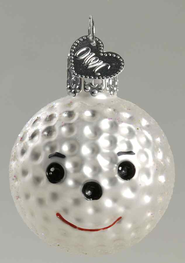 Old World Christmas Happy Golfing - No Box Nb1329 by Old World Christmas (Newer)-1