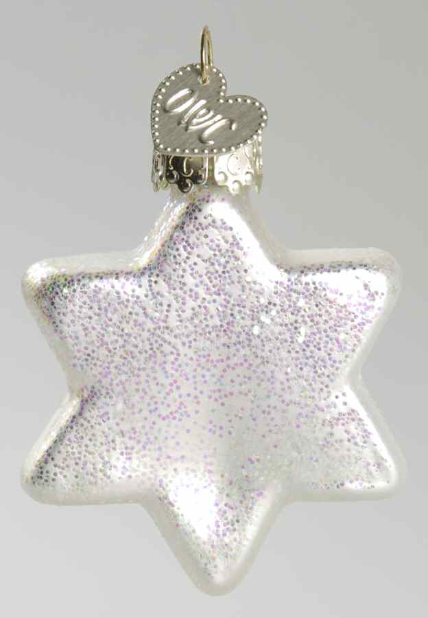 Celestial Star-White - No Box by Old World Christmas (Newer)-1
