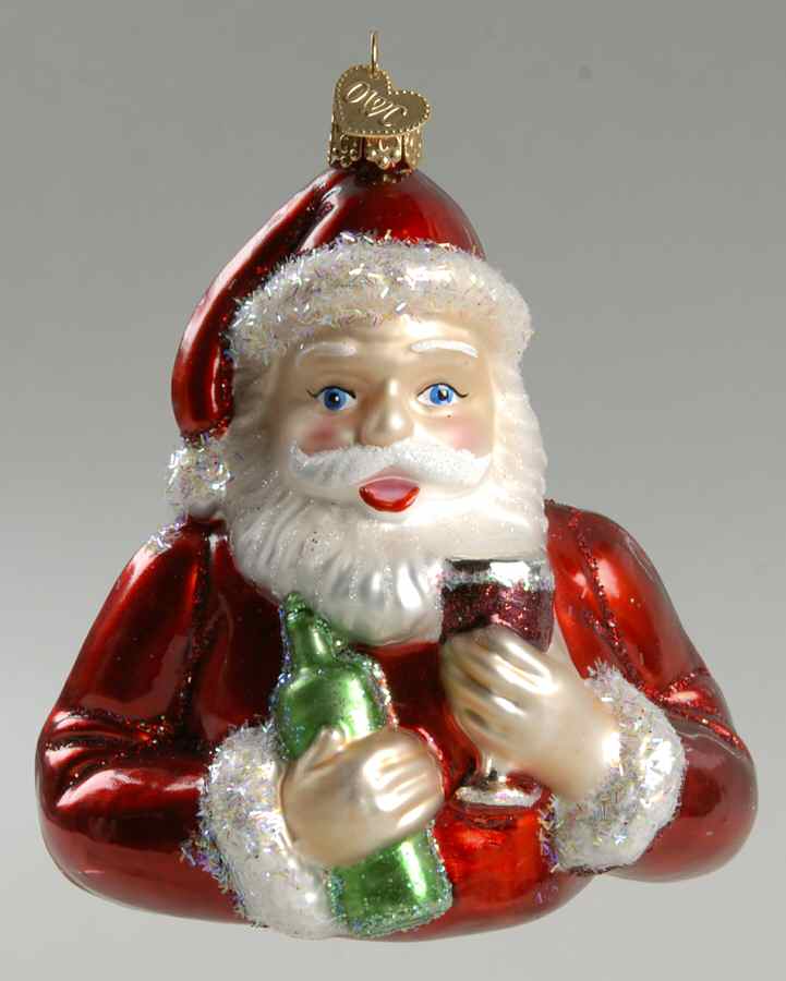 Old World Christmas Good Cheer Santa - No Box 1436 by Old World Christmas (Newer)-1