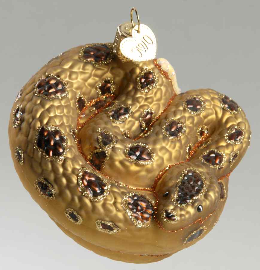 Animals Rattlesnake - No Box by Old World Christmas (Newer)-1