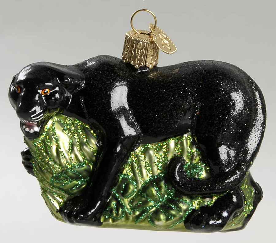 Animals Panther - No Box by Old World Christmas (Newer)-1