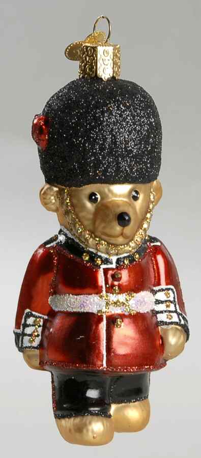 Old World Christmas Palace Guard Teddy - No Box Nb1511 by Old World Christmas (Newer)-1