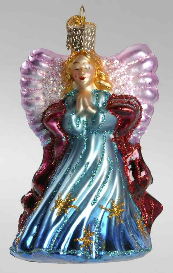 Angels Angelic Devotion-Blond - No Box 73a by Old World Christmas (Newer)-1